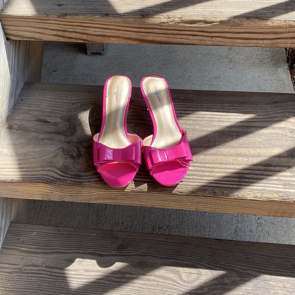 Pink tea toe sandals - Picture 2 of 8